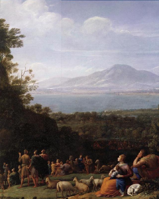 Claude Lorrain Details of The Sermon on the mount France oil painting art